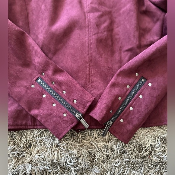 NWT Kut from the Kloth Burgundy Jacket - Picture 8 of 9